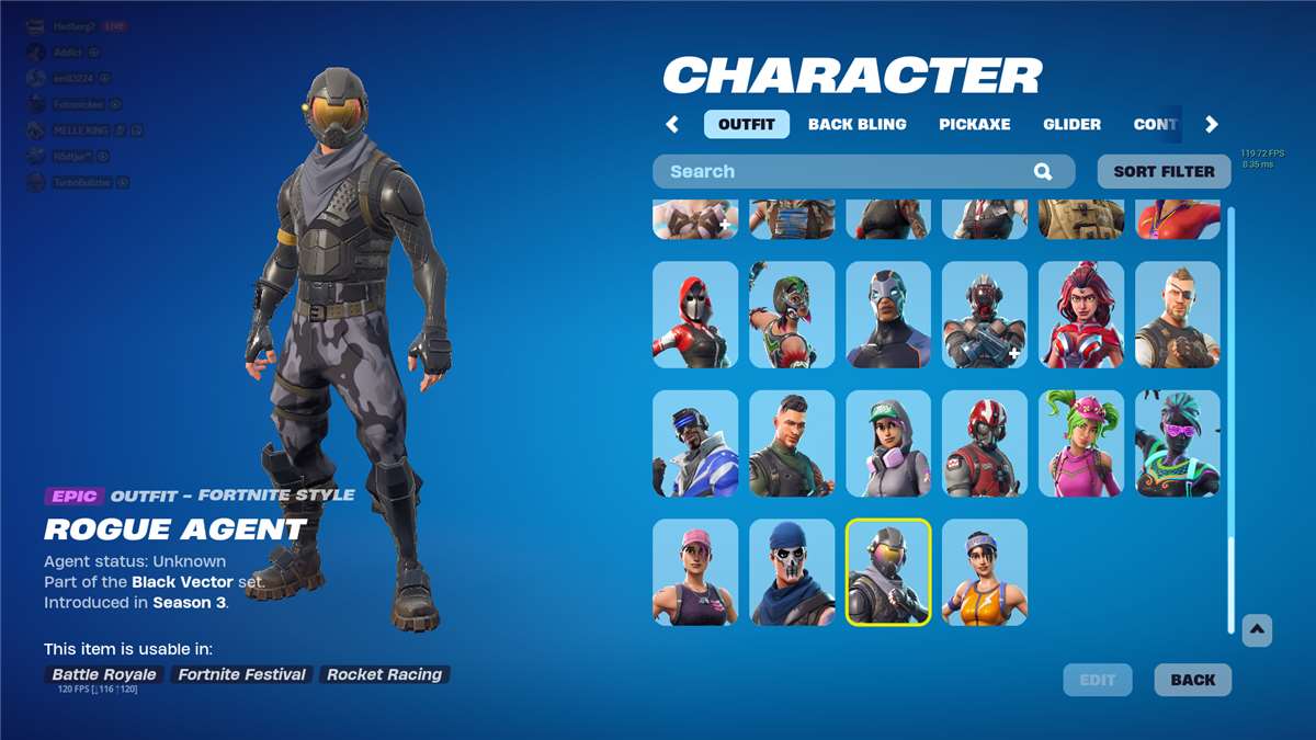 Game account sale Fortnite